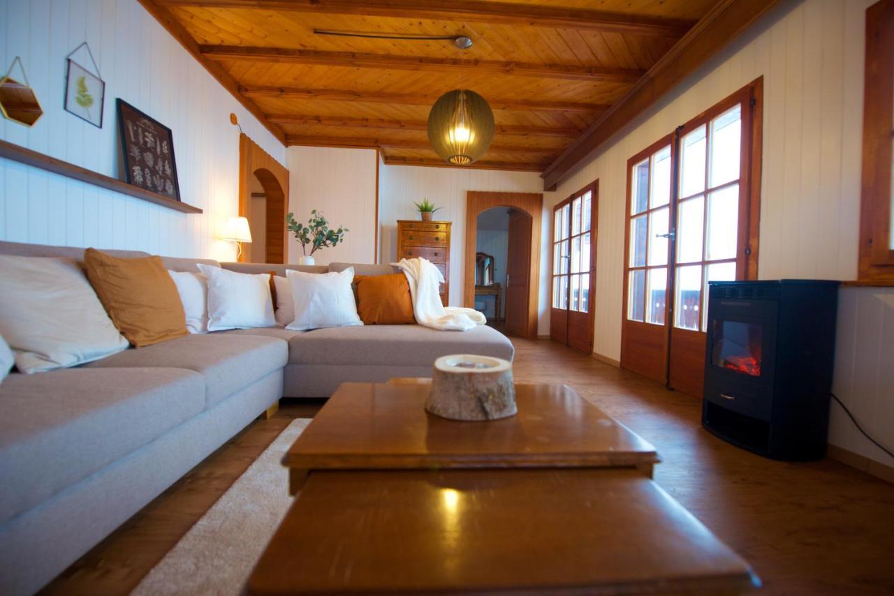 Chalet 4 Personnes Avec Sauna Leysin Esterno foto