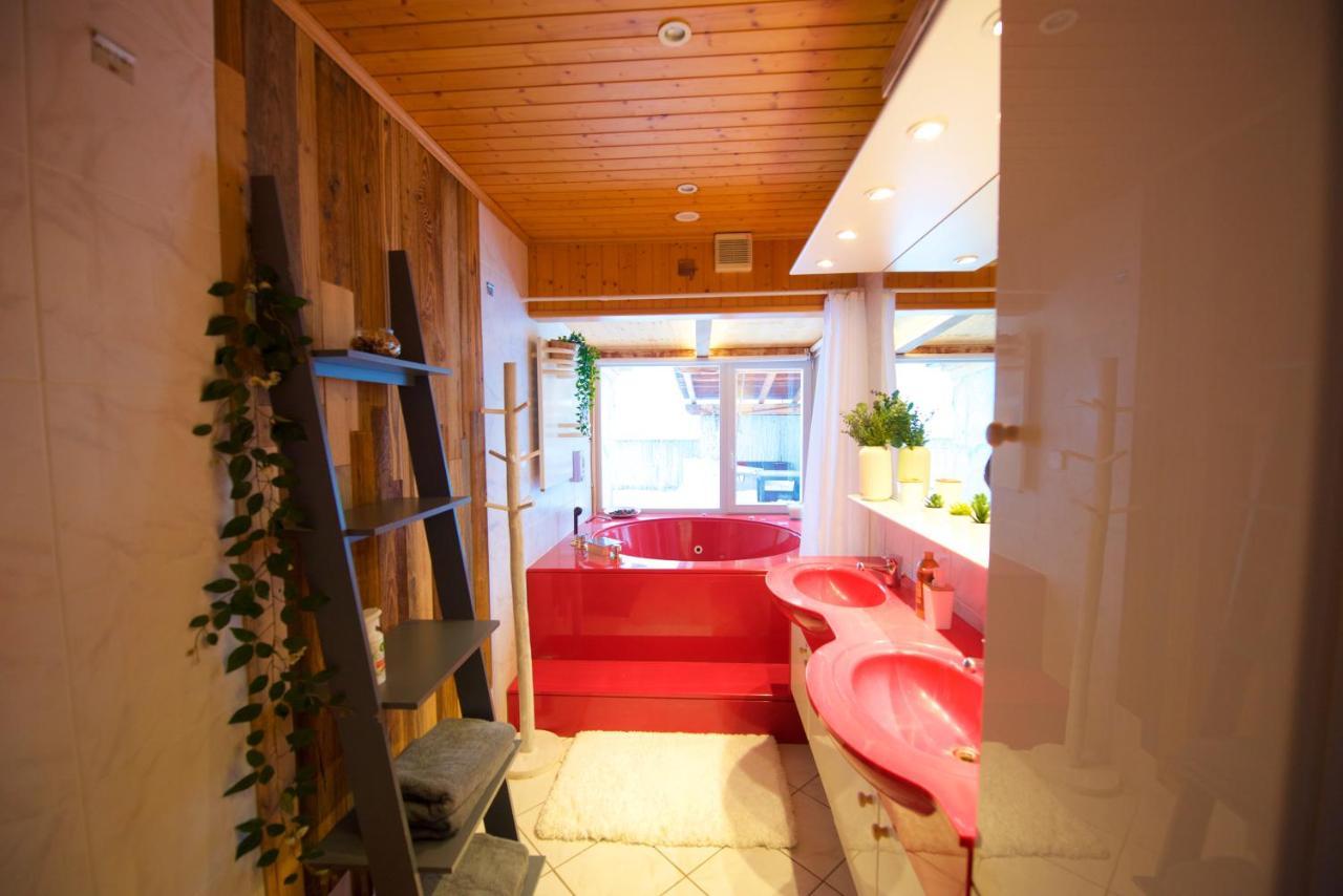 Appartamento Chalet 4 Personnes Avec Sauna Leysin Esterno foto